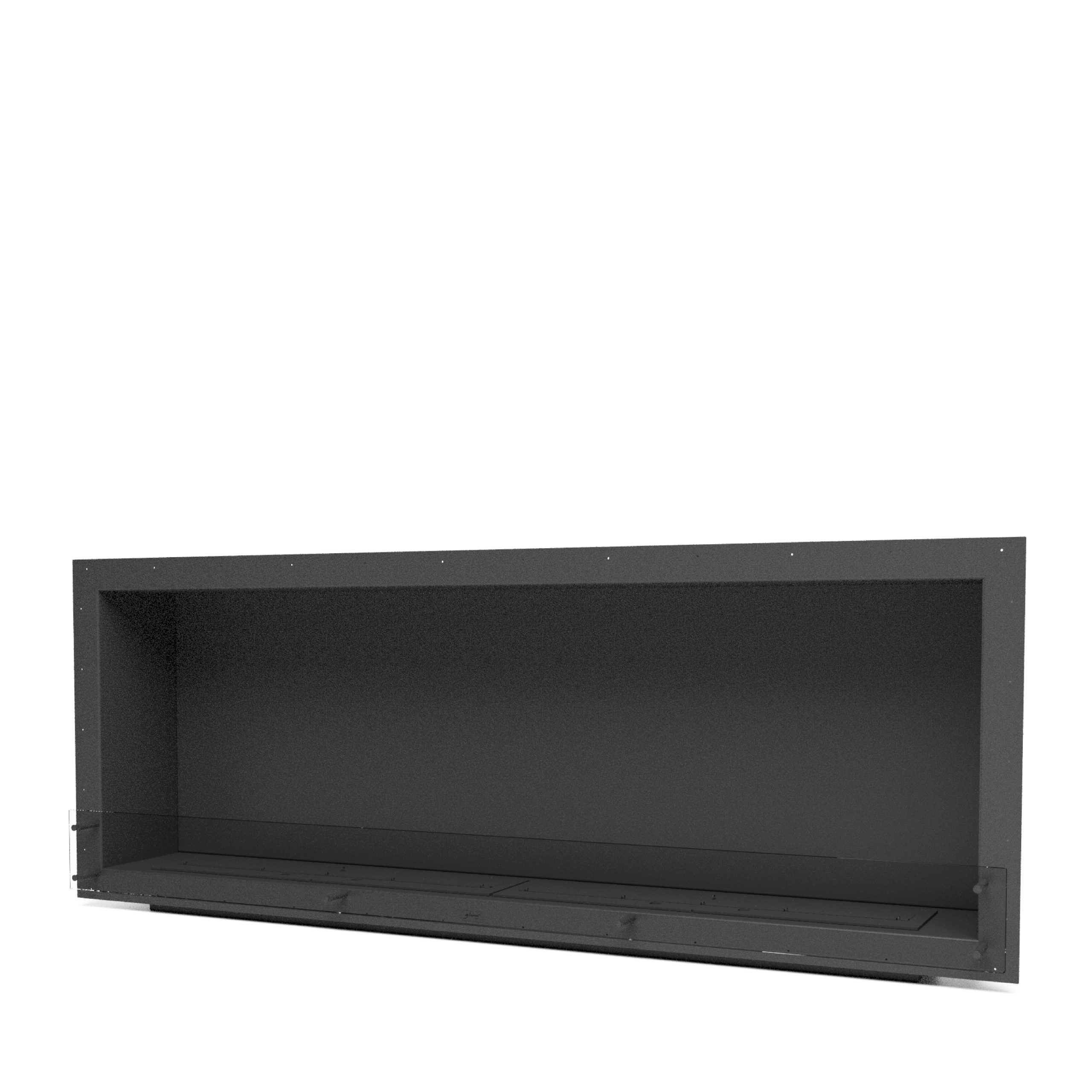 GlammBox bioethanol fireplace with a sleek modern design, perfect for creating a warm and stylish ambiance in any living space.