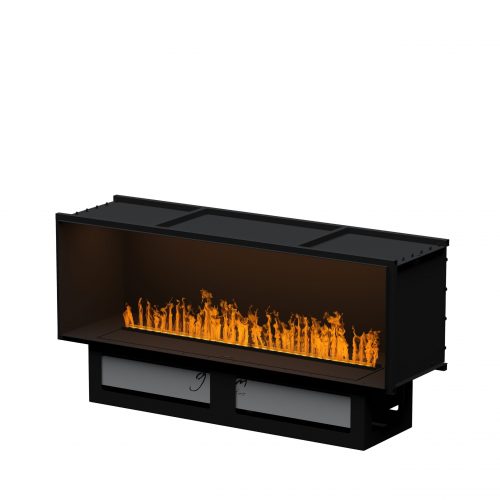 GlammBox 3D Plus 500 built-in electric fireplace.